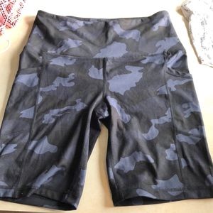 Camo bike shorts